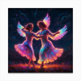 Angels Dance Canvas Print