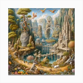 Fairytale Land 1 Canvas Print