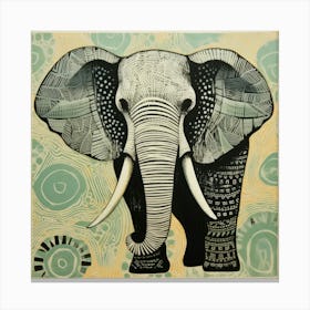 Elephant Print Toile