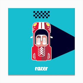 Racer One Canvas Print