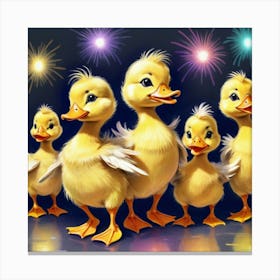 Ducks 24 Canvas Print