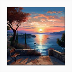 Sunset 7 Canvas Print