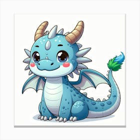 Whimsical Dragon 5 Canvas Print