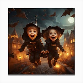 Halloween Collection By Csaba Fikker 48 Canvas Print