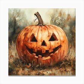 Halloween Pumpkin 1 Canvas Print