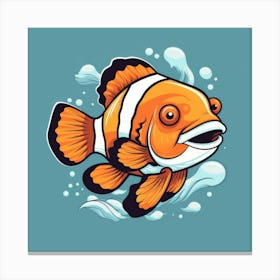 Clown Fish 1 Canvas Print