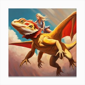 Dragon Ride Canvas Print