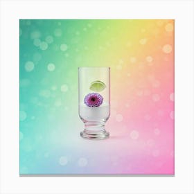 Glass Of Water Canvas Print