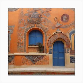 Greece(wall art) Canvas Print