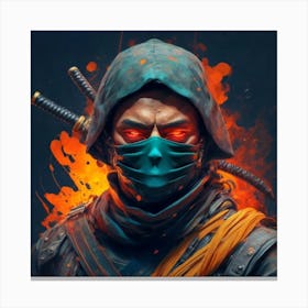 Ninja Canvas Print