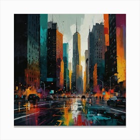 New York City 15 Canvas Print