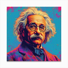 Albert Einstein 19 Canvas Print