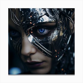 Cybernetic Woman 1 Canvas Print