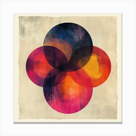 Three Circles Canvas Print