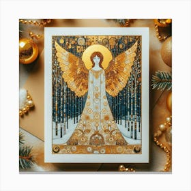 Christmas Angel Canvas Print