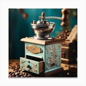 Coffee Grinder Canvas Print