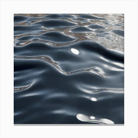 Surface Of Water 3 Canvas Print