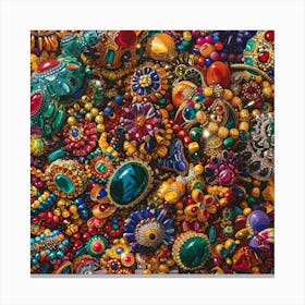 Beadwork Canvas Print