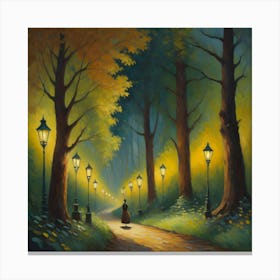 Walk In The Woods Canvas Print