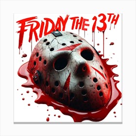 Friday The 13th Canvas Print