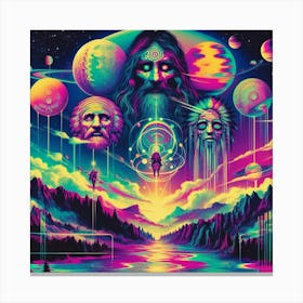 Psychedelic Art 36 Canvas Print