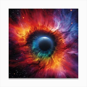 Nebula Eye Canvas Print