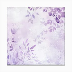 Lilac Background 1 Canvas Print