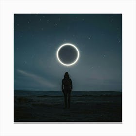 Eclipse Of The Sun 4 Canvas Print