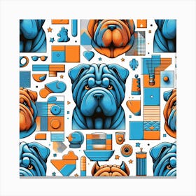 Shar-Pei 11 Canvas Print