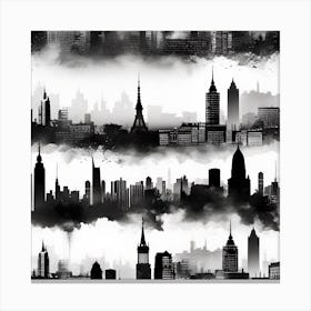 New York City Skyline 33 Canvas Print
