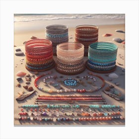 Beach and Crafts Canvas Print