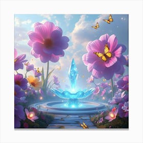 Fairy Garden Canvas Print