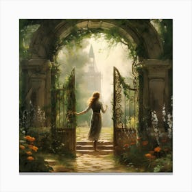 Fairytale Garden Canvas Print