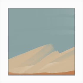 Desert Landscape Canvas Print