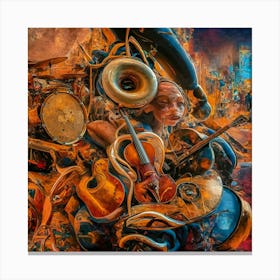 'Musicians' Canvas Print