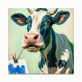 Cow Painting 6 Canvas Print