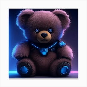 Tech Teddy Canvas Print