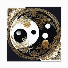 Yin Yang 63 Canvas Print