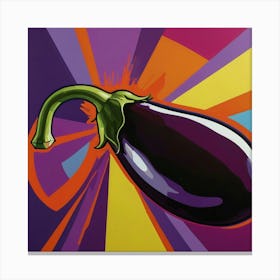 Eggplant Canvas Print