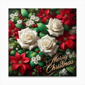 Merry Christmas 4 Canvas Print