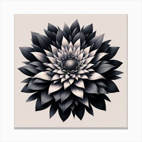 Dahlia 20 Canvas Print