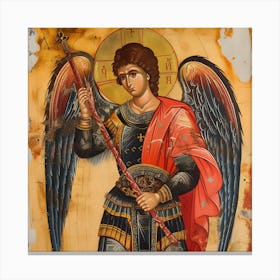 Archangel Michael Canvas Print