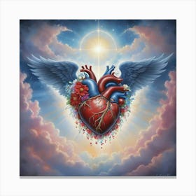 Heart Of Heaven Art Print 1 Canvas Print