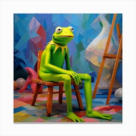 Kermit the Frog Canvas Print