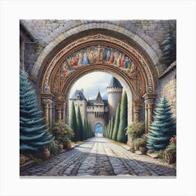 The Castle Canvas Print