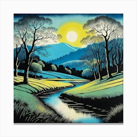 'River Valley' Canvas Print