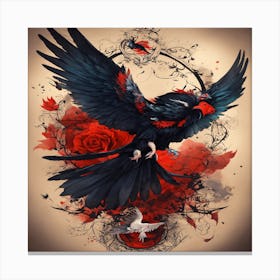 Red Cockatoo Canvas Print