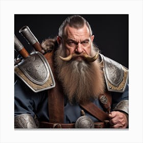 Viking Warrior Canvas Print