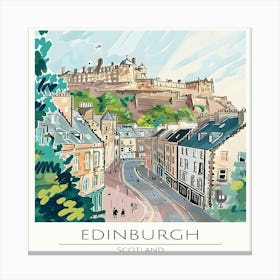 Edinburgh Canvas Print