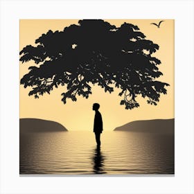 Tree of consciousness Canvas Print